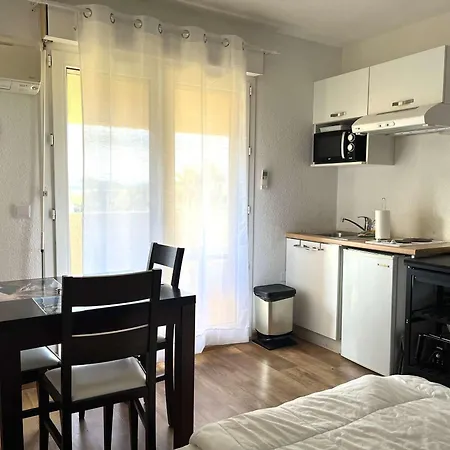 아파트 Studio Cosy A Saint-florent Avec Piscine, Clim, Parking Pres De La Plage - Fr-1-650-38
