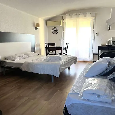 아파트 Studio Cosy A Saint-florent Avec Piscine, Clim, Parking Pres De La Plage - Fr-1-650-38 생플로랑